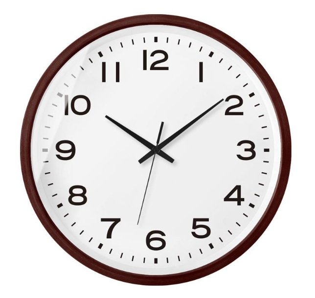 NordWood - Scandinavian Wooden Wall Clock Minimalist Design
