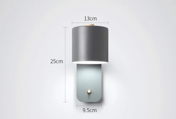 Modern LED Wall Lamps with Switch Indoor Home Decor Lights