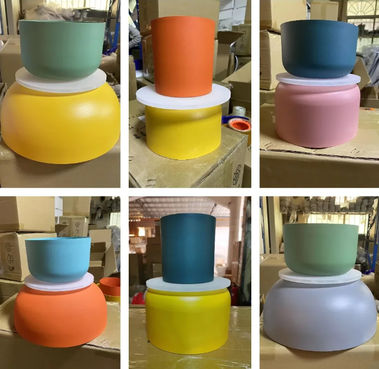 Nordic colourful Macaron 1-Light LED Pendant Light
