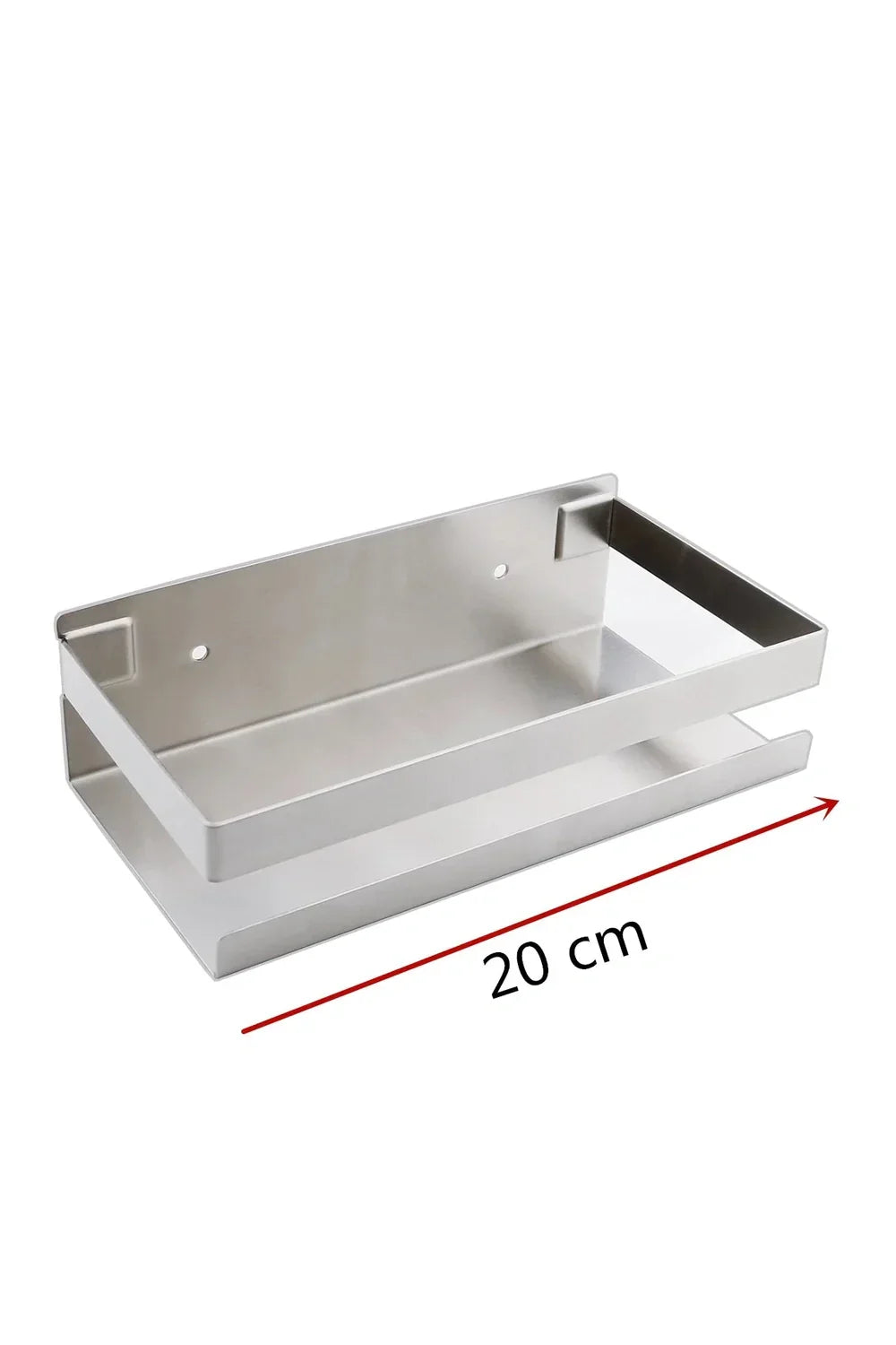 Modern black floating shelves