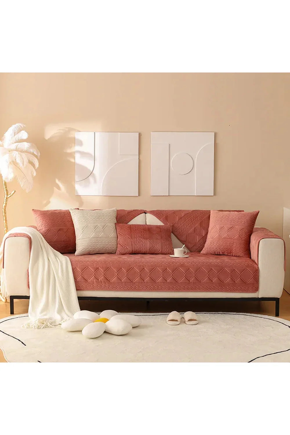 Dutch Velvet Sofa Cover |