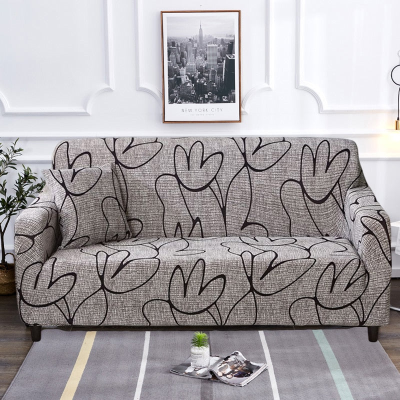 Modern Non-slip colourful Elastic Sofa Cover