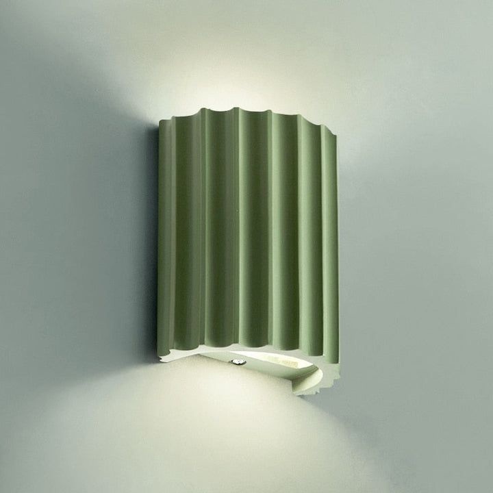 Folding colour Resin LED Wall Light Lamp