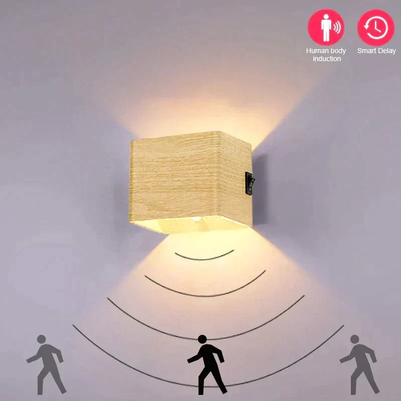The luxurious and wireless wall lamp!