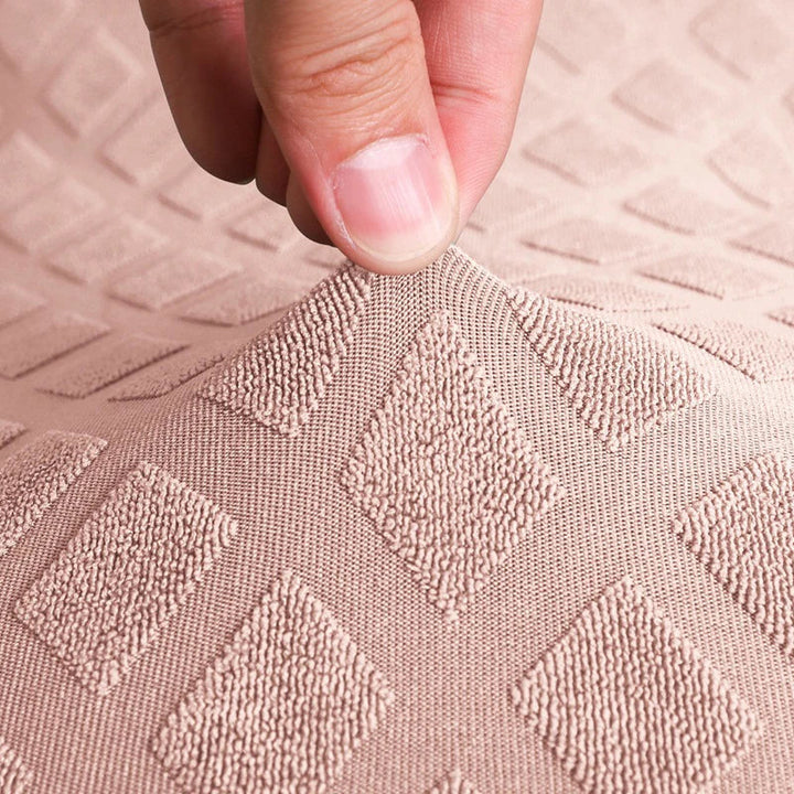 Spandex elastic office chair cover Jacquard seat covers pineapple mesh fleece protective cover elastic computer seat protector