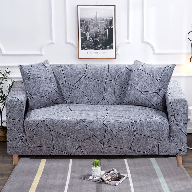 Modern Non-slip colourful Elastic Sofa Cover