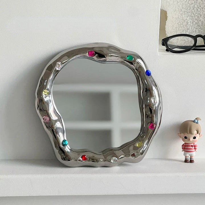 Rainbow Stone Mirror |