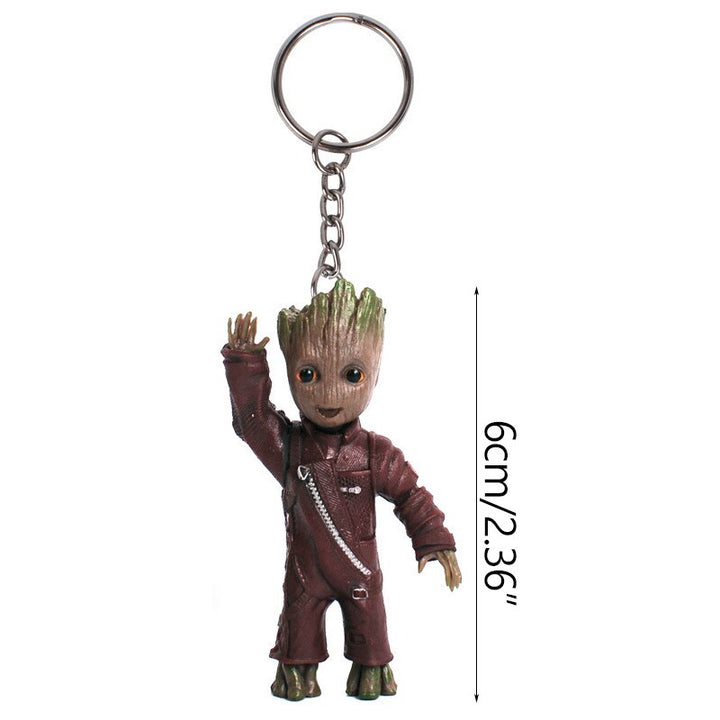 Cartoon Large Miniature Figure: Playful Office Decoration