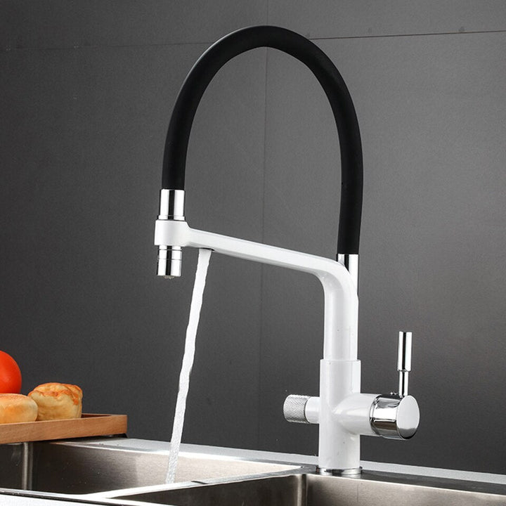Double Outlet Drinking Water Faucet Filtered Kitchen Faucets