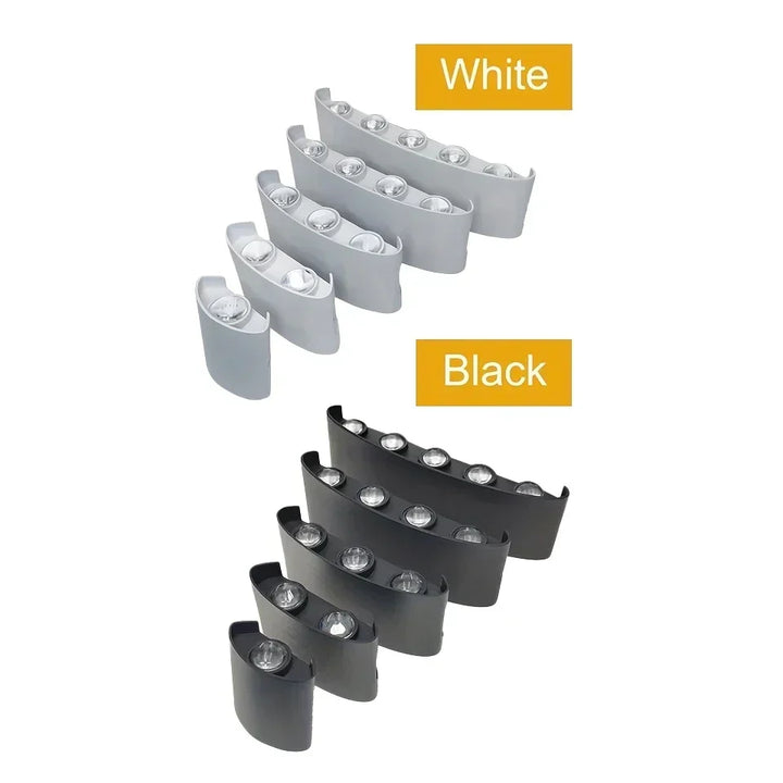 Modern lighting, indoor or outdoor: The versatile LED wall lamp