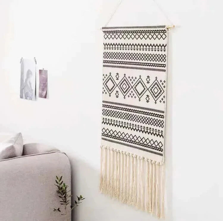 Macrame Hanging Cotton Rug