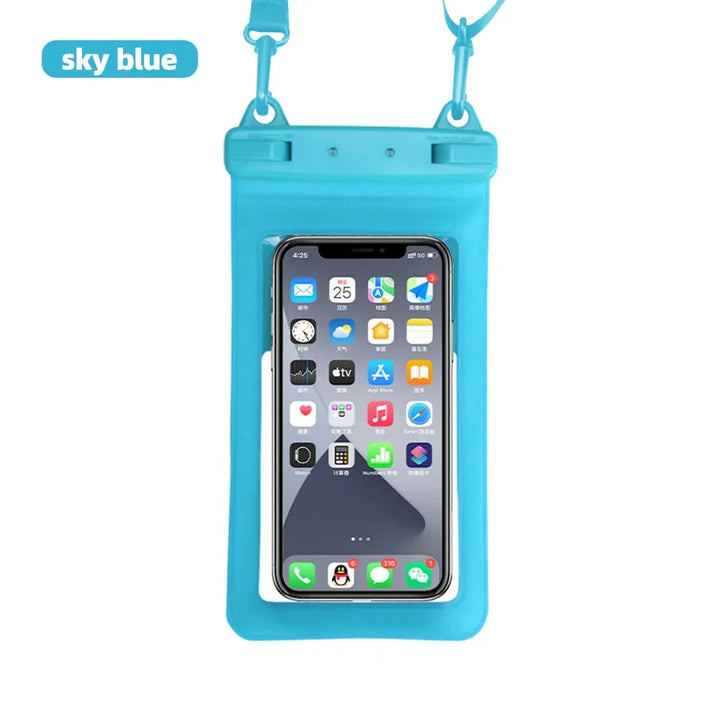 Waterproof Smartphone Case DryVault | Full View Design | Side Accessible | With Carrying Strap