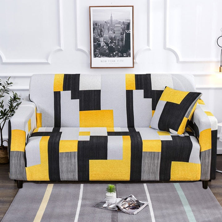 Modern Non-slip colourful Elastic Sofa Cover