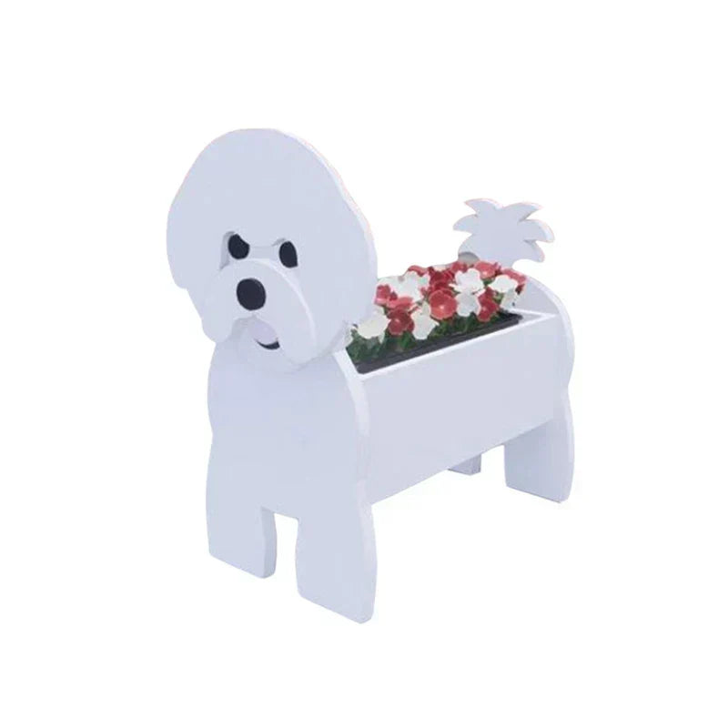 Flower Pot - Pawsome - Dog Plant Container - Various Breeds