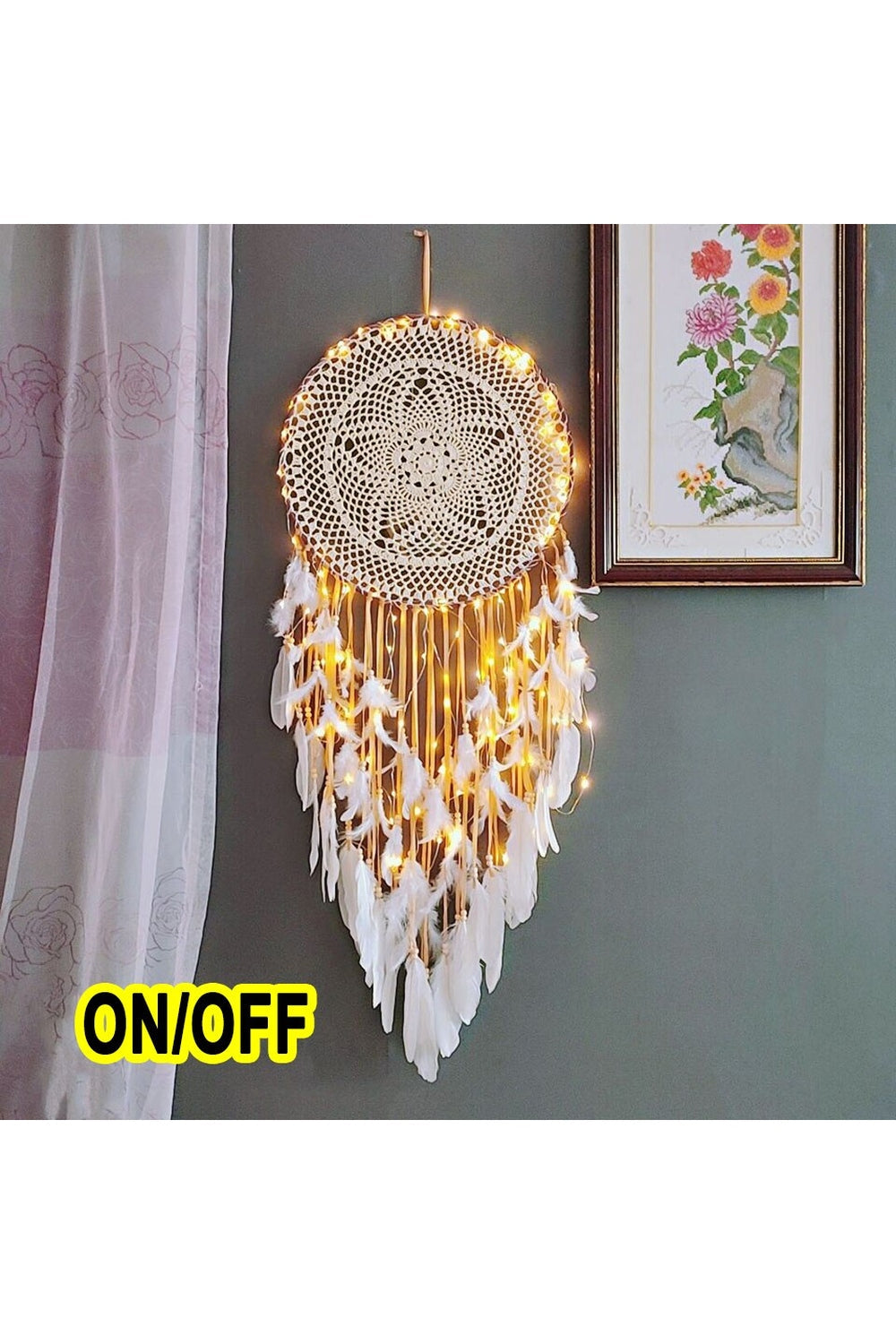 Large Dreamcatcher Decorative Piece