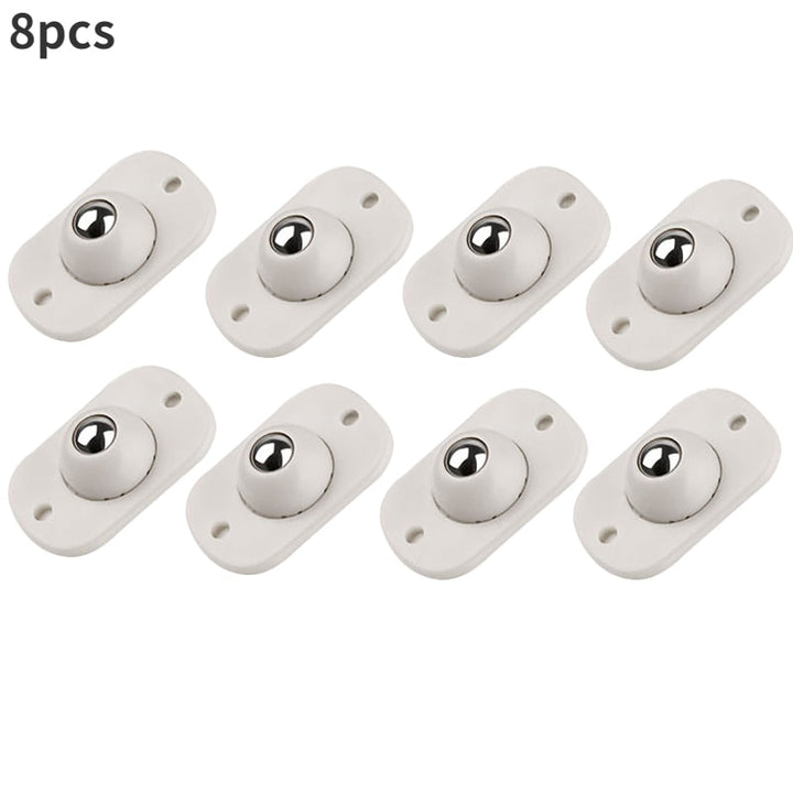 Self-adhesive small furniture wheels