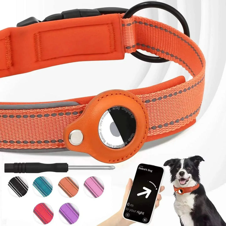 LEAZO - AirTag Dog Collar