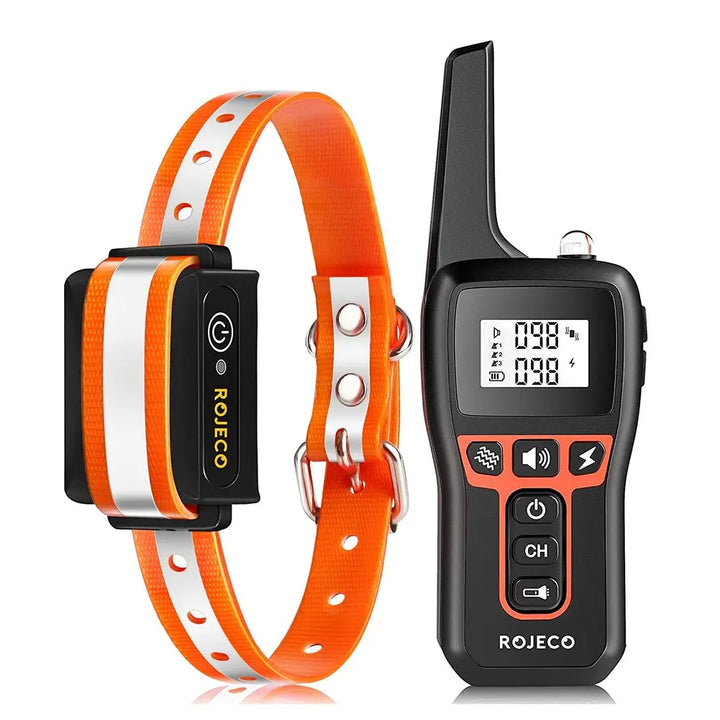 1000m Dog Training Collar – Waterproof, Rechargeable with Remote Control for Small, Medium &amp; Large Dogs