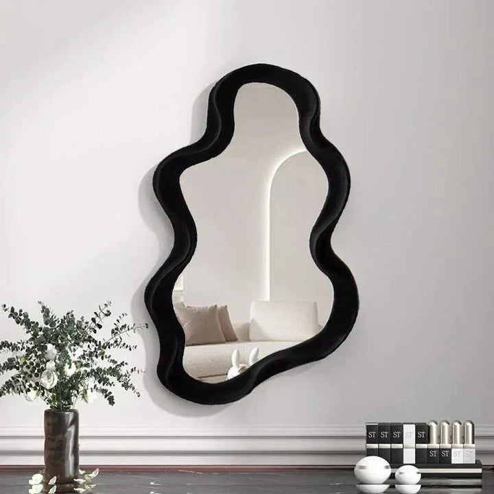Spiegelia Decorative Cloud-Shaped Mirror - for Living Room, Bedroom &amp; Bathroom