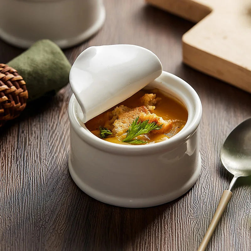 Contemporary French Onion Soup Bowl – Premium Ceramic Soup &amp; Stew Bowl
