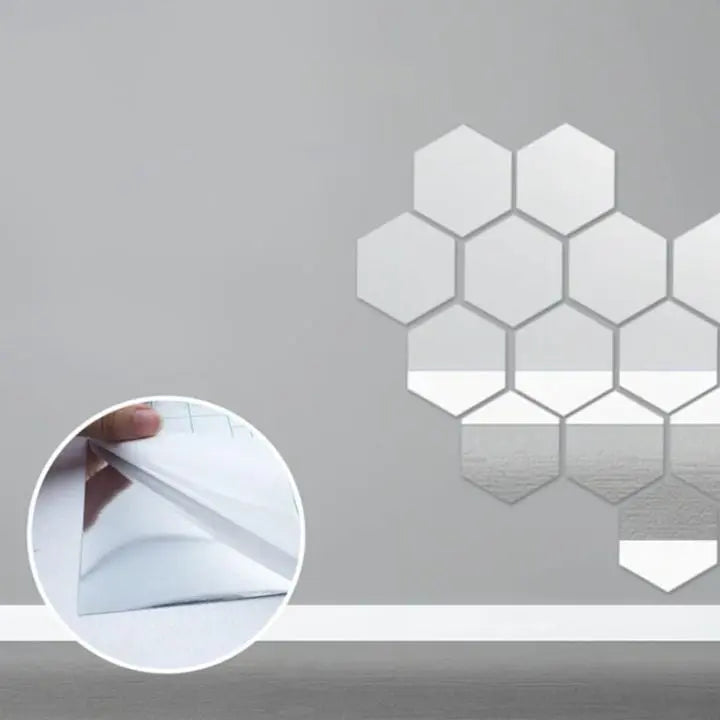 Self-adhesive DIY mirror – Flexible &amp; decorative