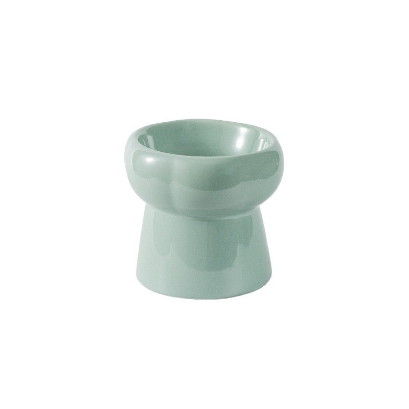 Luna Ceramic Elevated Cat Bowls