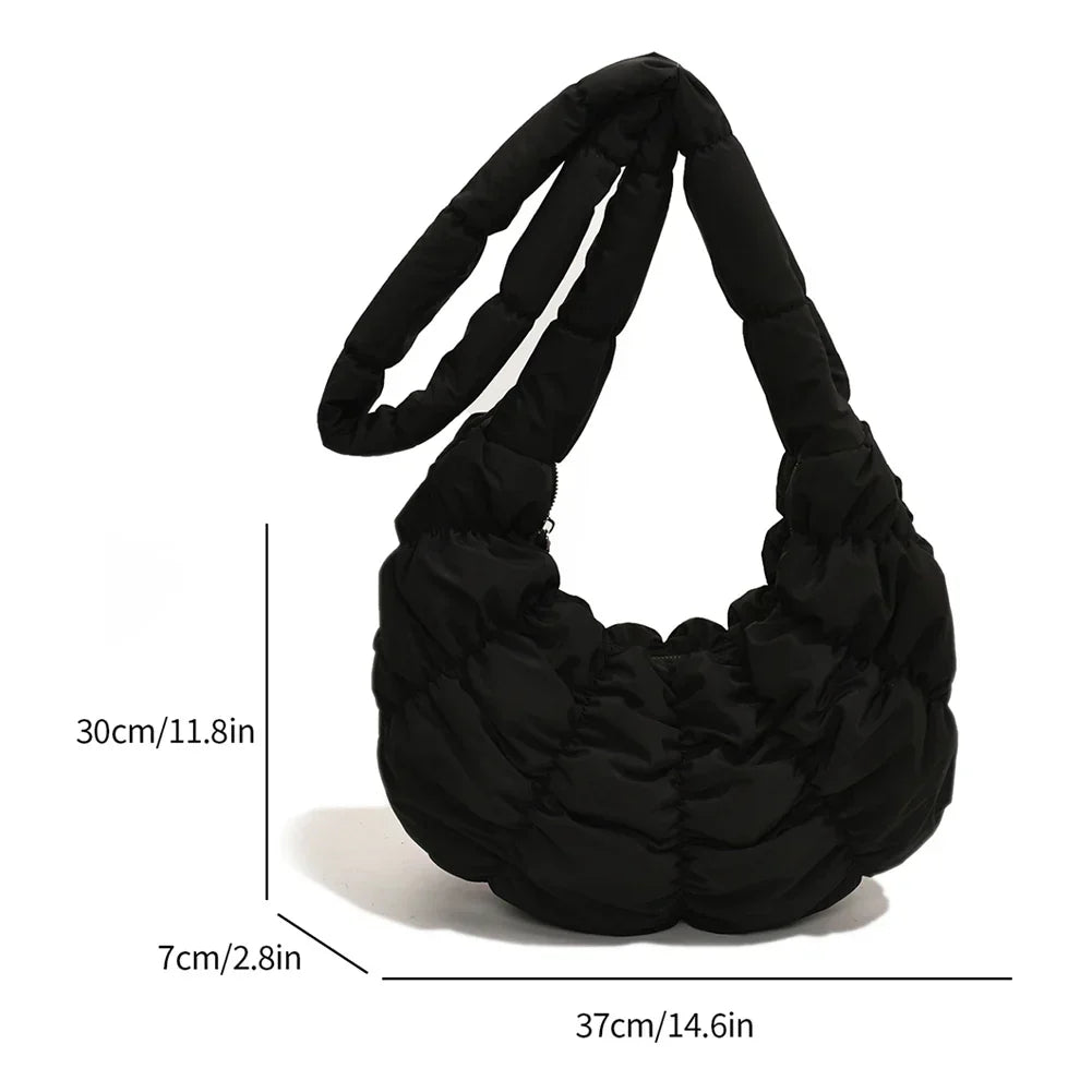 Puff Croissant Shoulder Bag