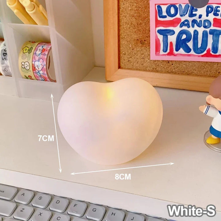 Heart LED Lamp | 3D Night Light &amp; Decor | Romantic &amp; Creative | Gift for Wedding, Birthday &amp; Christmas