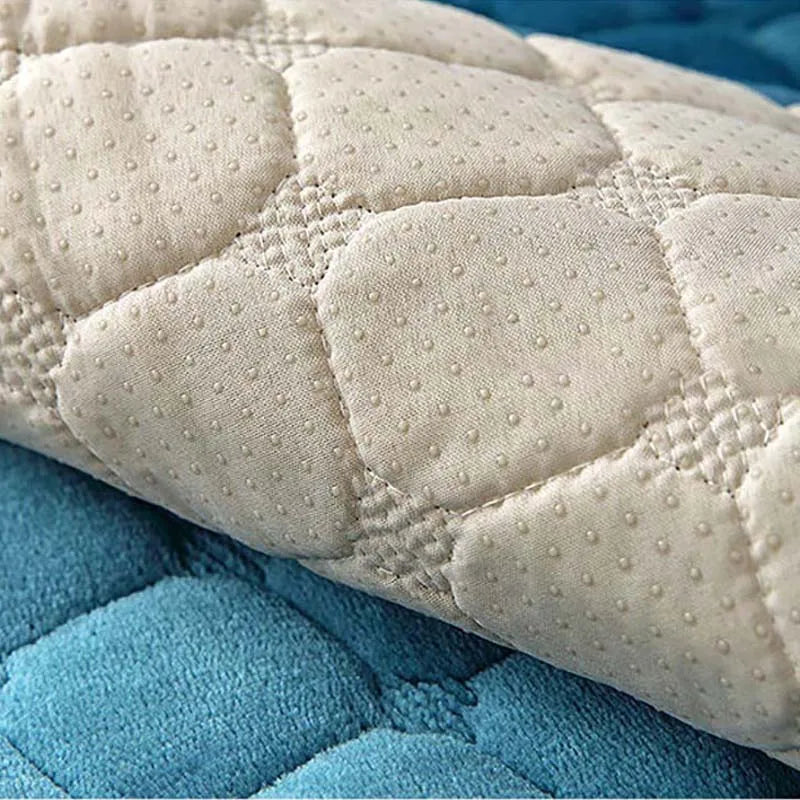 Cozy Soft Thick Plush Non-Slip Sofa Cover |