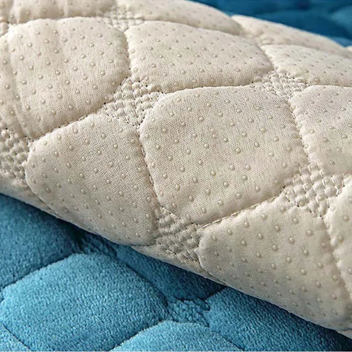 Cozy Soft Thick Plush Non-Slip Sofa Cover |