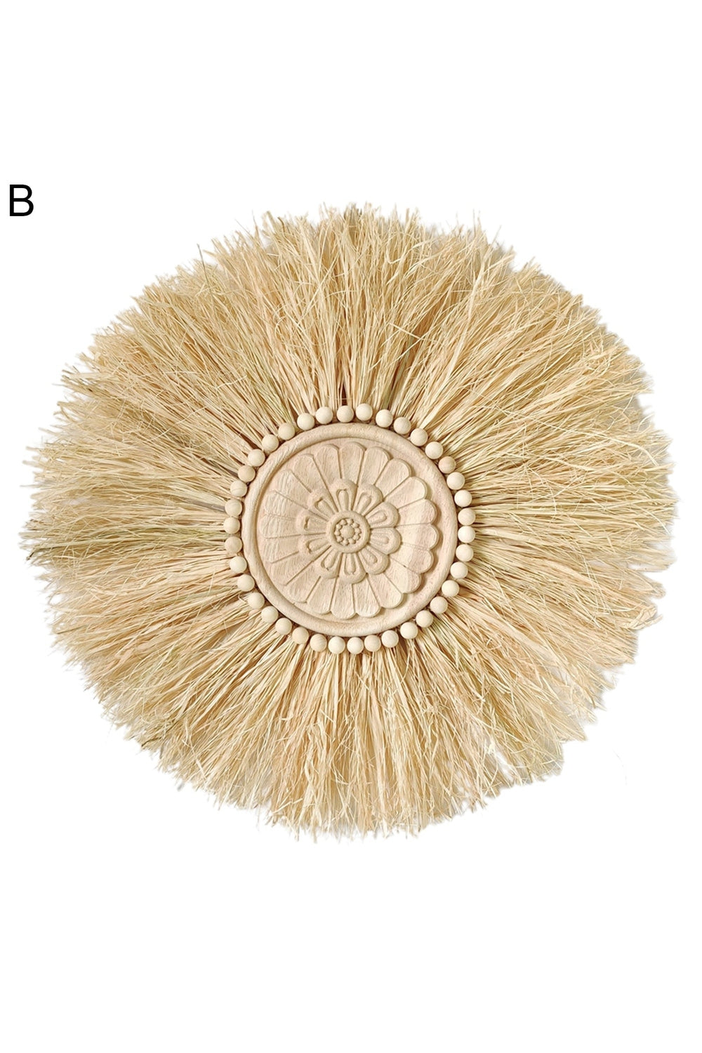 Straw Hat Style Mirror |