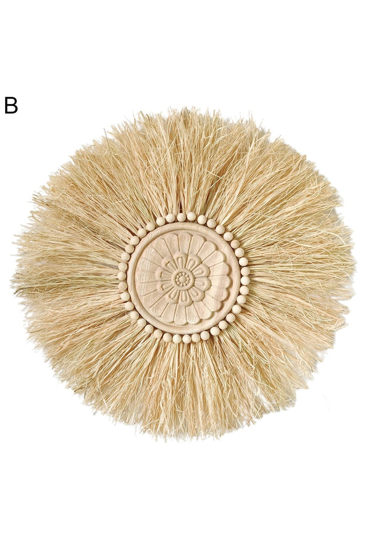 Straw Hat Style Mirror |