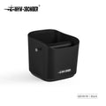 0.9–1.2 l Espresso knock box, detachable knock bar and non-slip base, square coffee grounds waste, barista desktop accessories