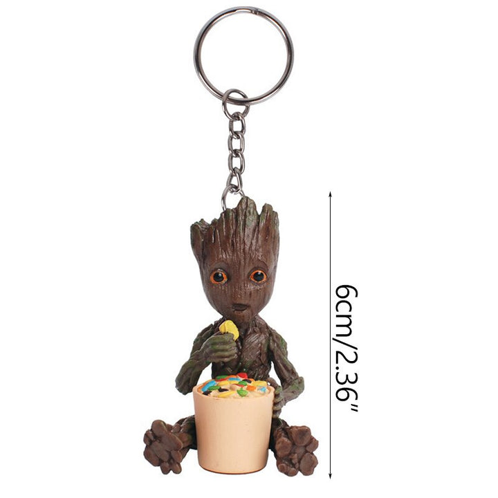 Cartoon Large Miniature Figure: Playful Office Decoration