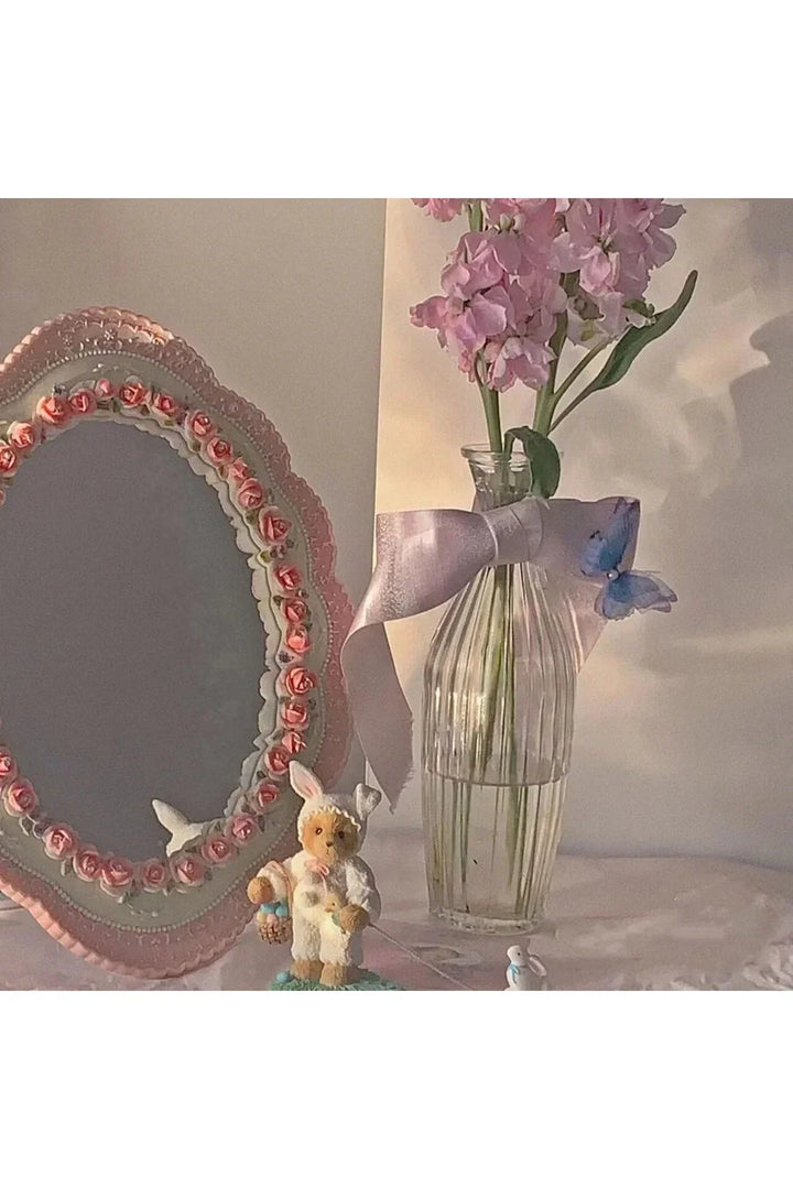 large standing Baroque mirror |