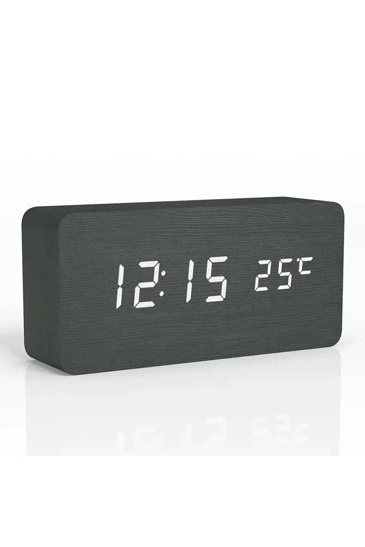 Wood LED Digital Clock
