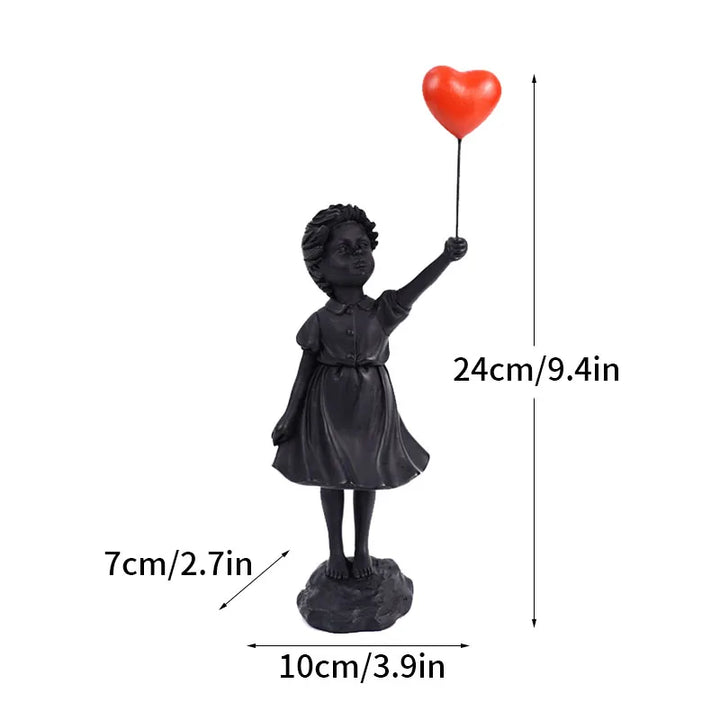 Banksy inspired sculpture collection