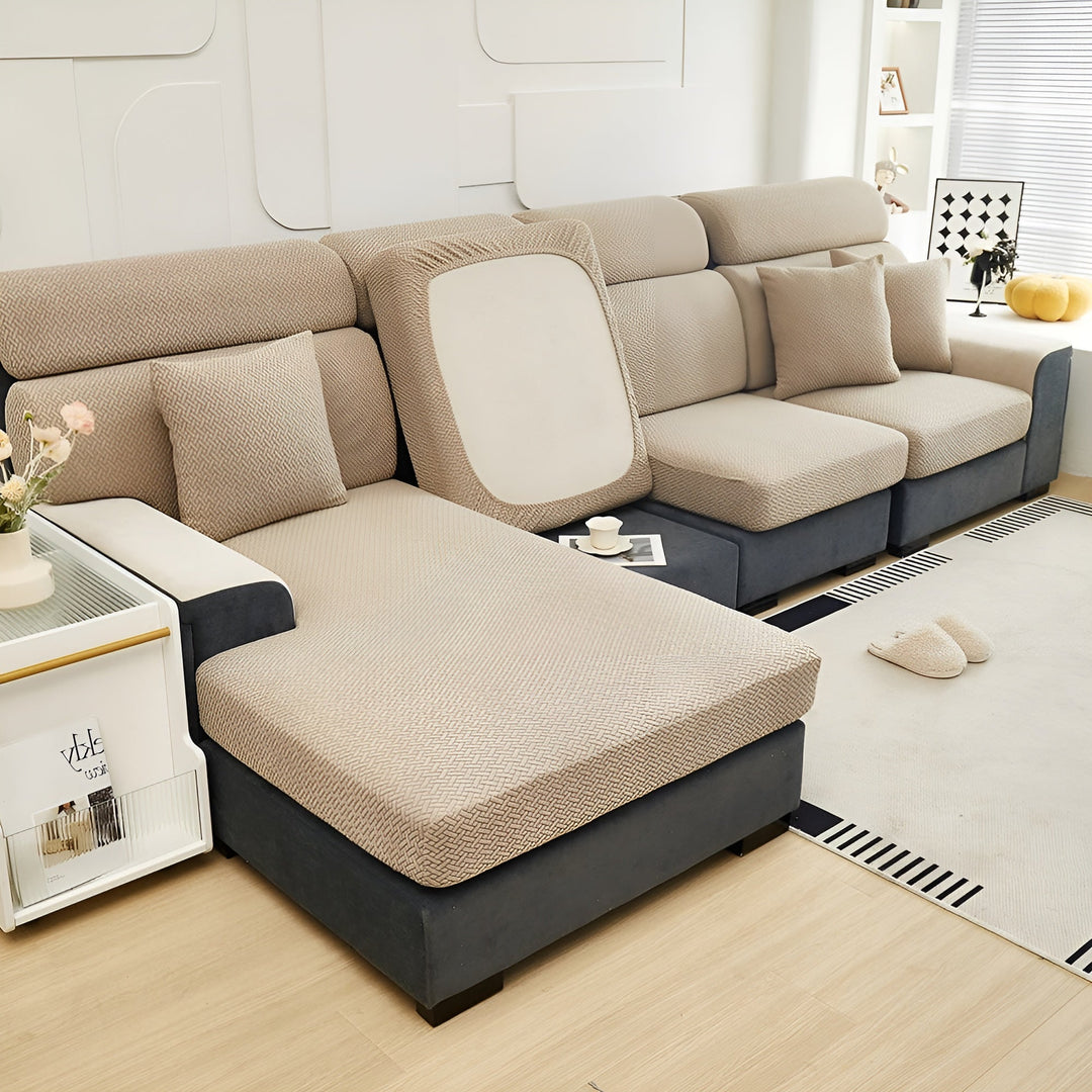 Elastic Sofa Cover – Water-Repellent and Tailored | Protective Cover Made from Stretch Fabric |