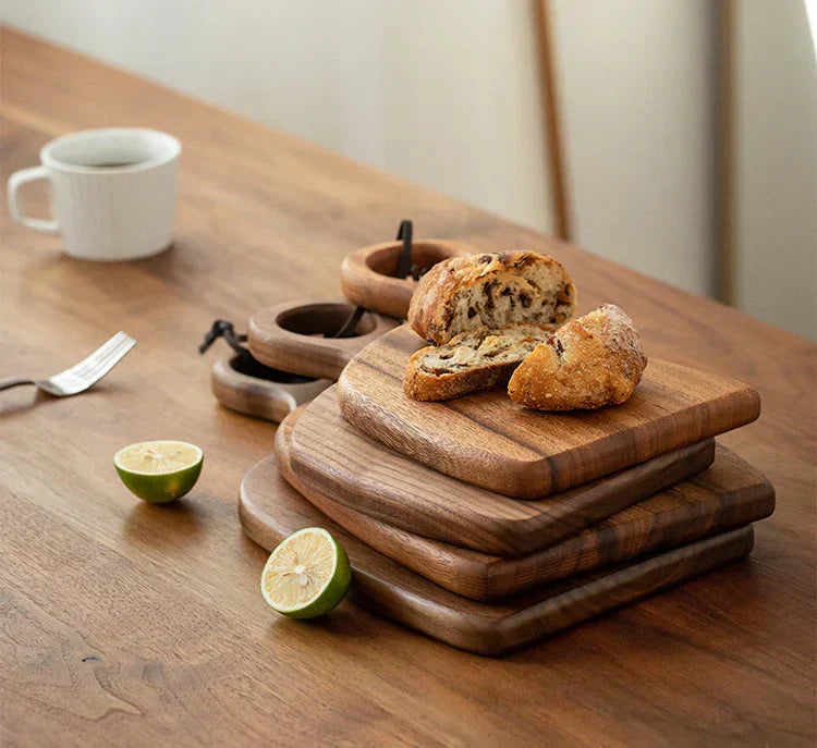 WaldenCraft Walnut Cutting Board – Luxurious Double-Sided Cutting &amp; Serving Board