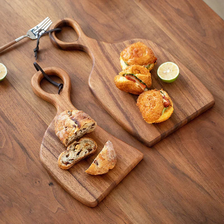 WaldenCraft Walnut Cutting Board – Luxurious Double-Sided Cutting &amp; Serving Board
