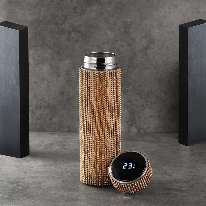 Smart Bottle Thermos I Smart Temperature Display Zirconia Vacuum Bottle 500 ML