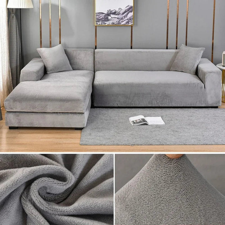 Luxury Stretch-Velvet Sofa Cover – Stylish Protection for Any Sofa