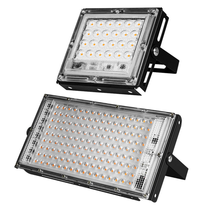 LED Plant Light Full Spectrum Waterproof Grow Light EU Plug 144 Beads 200W