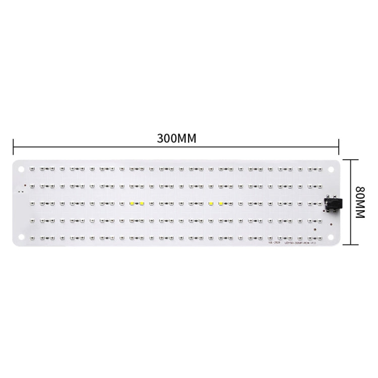 4 heads 12V Full Spectrum Red and Blue Light Panel Plant Growth Lamp Seedling Fill Lights (EU plug)