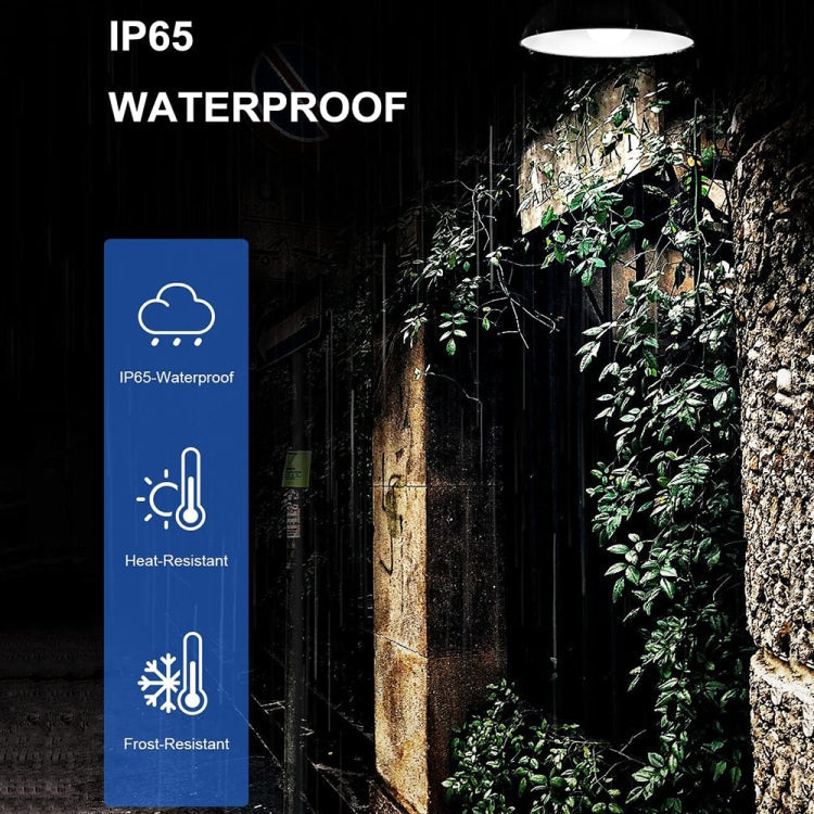IP65 Waterproof Outdoor Solar LED Pendant Light Indoor Lighting, Specification: Double White Light with Remote Control