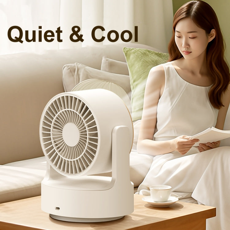 3 In 1 Multifunctional Desktop Fan with LED Light Cosmetic Mirror USB Plug Non-Oscillating |