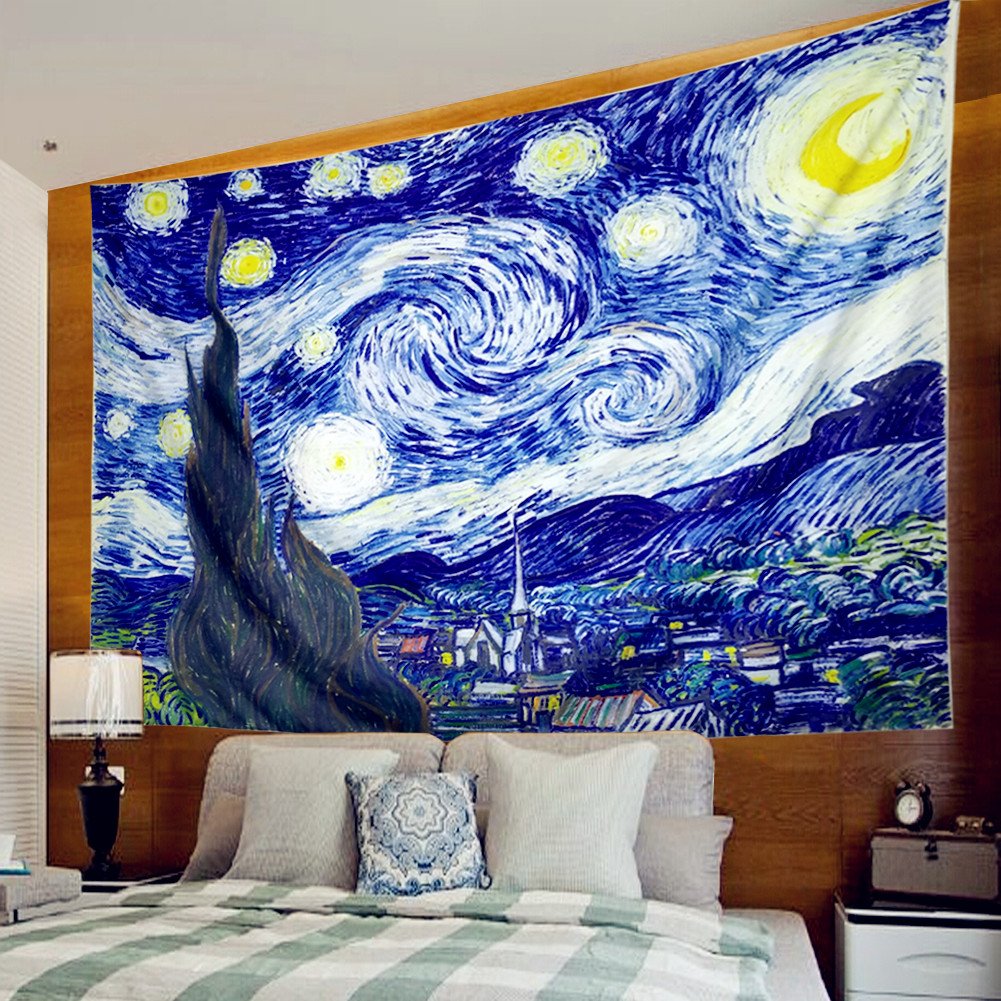 Starry Night Wall Tapestry