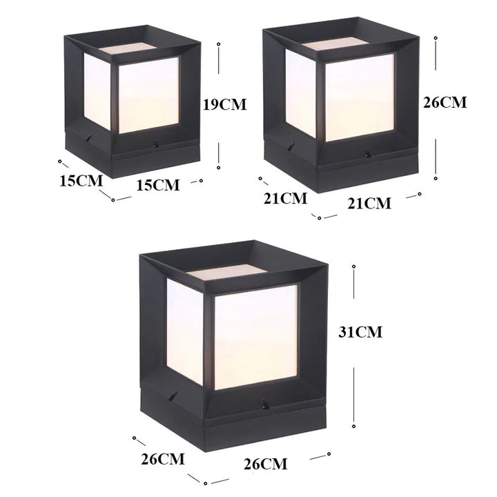 Tor floor lamp for outdoors