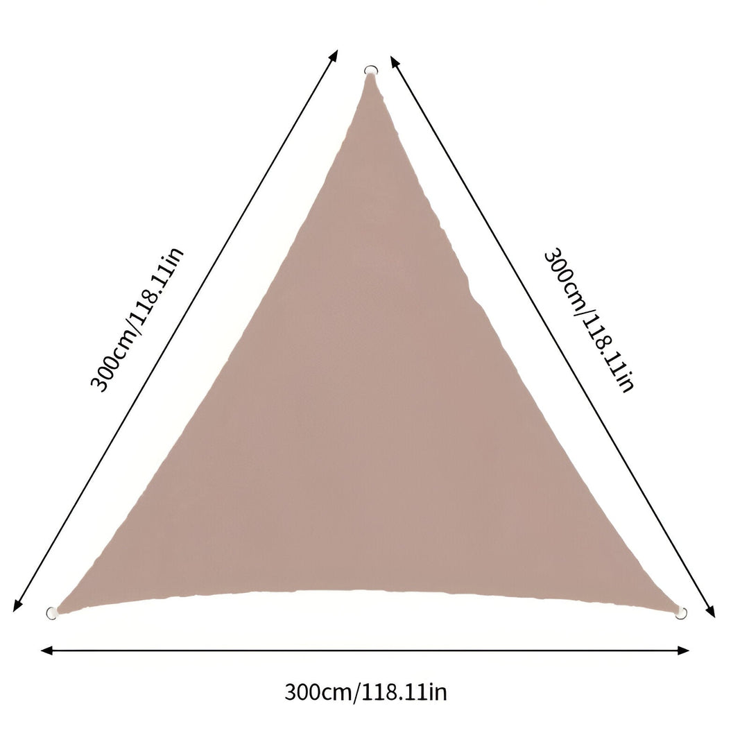 TriBlocker Sun Sail – Premium Sun Protection, Waterproof Triangle Sail