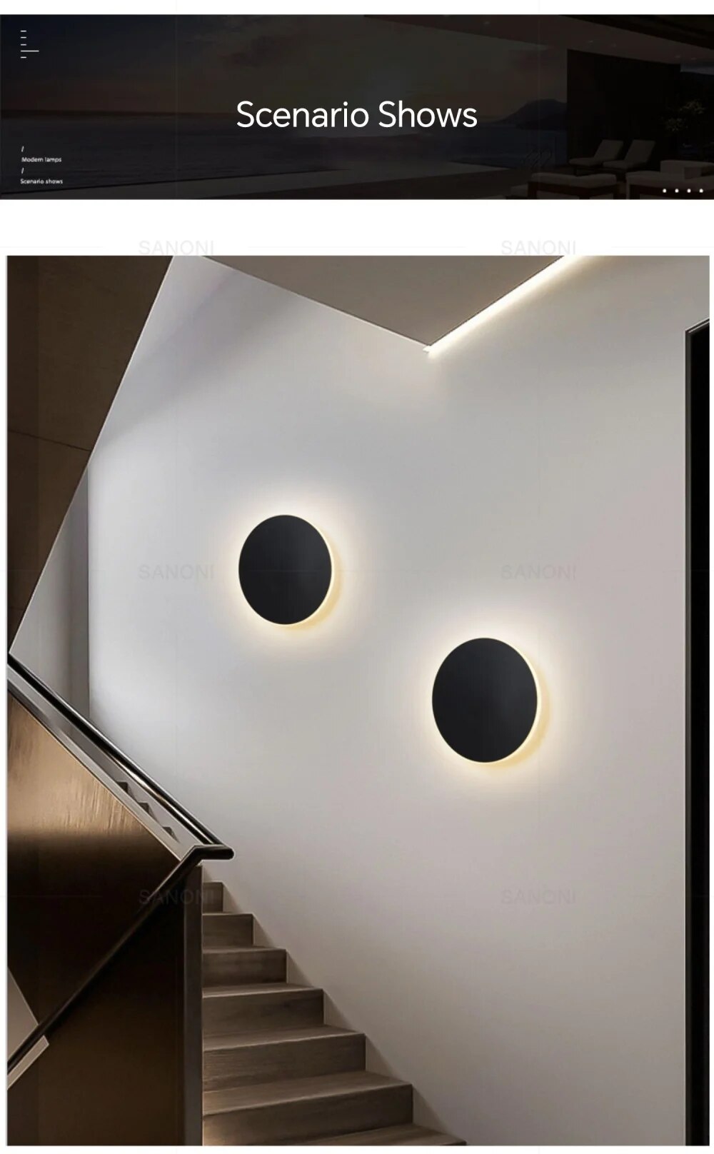 Sleeksphere – Round LED Wall Light